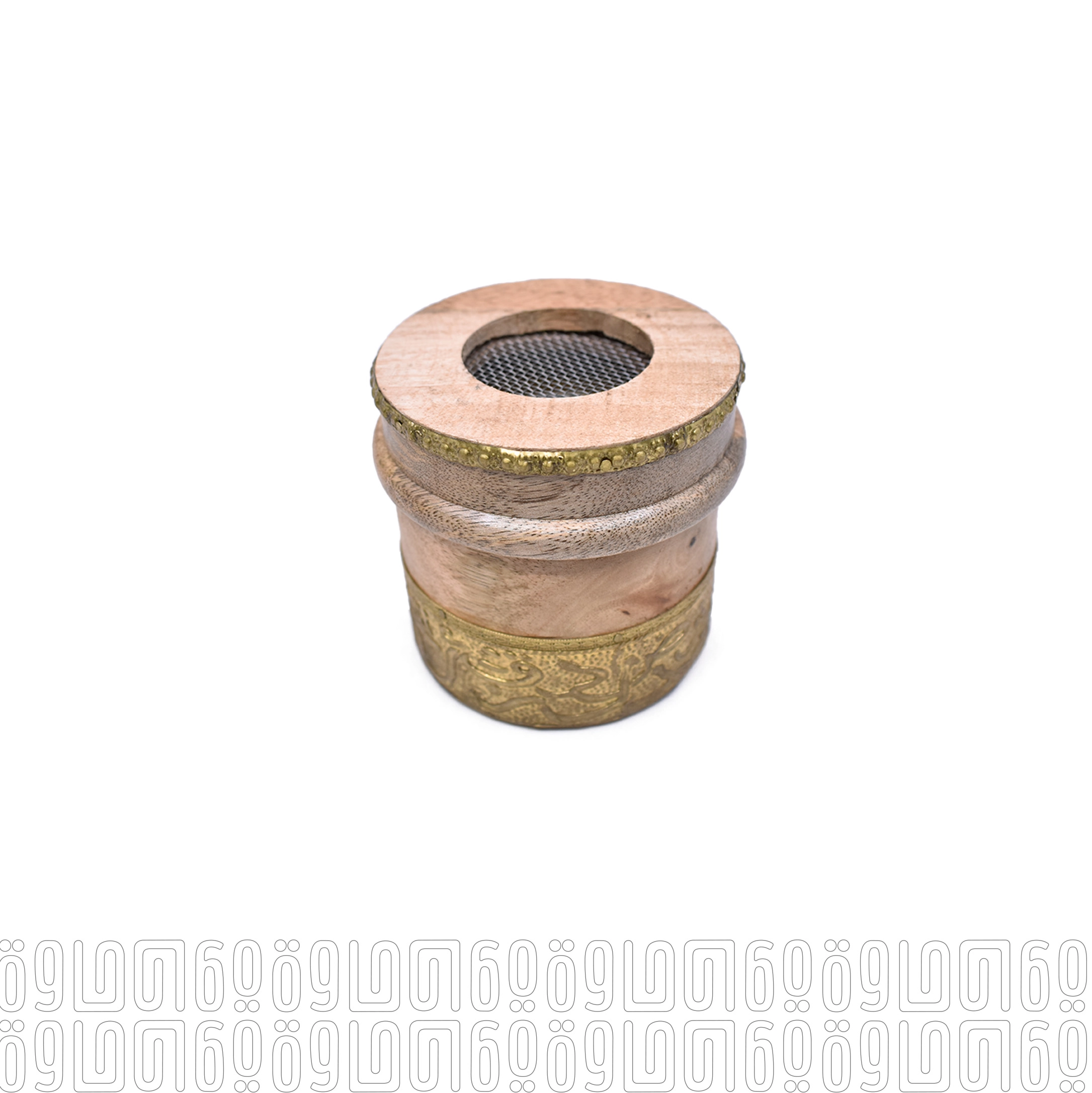 Large lid incense burner