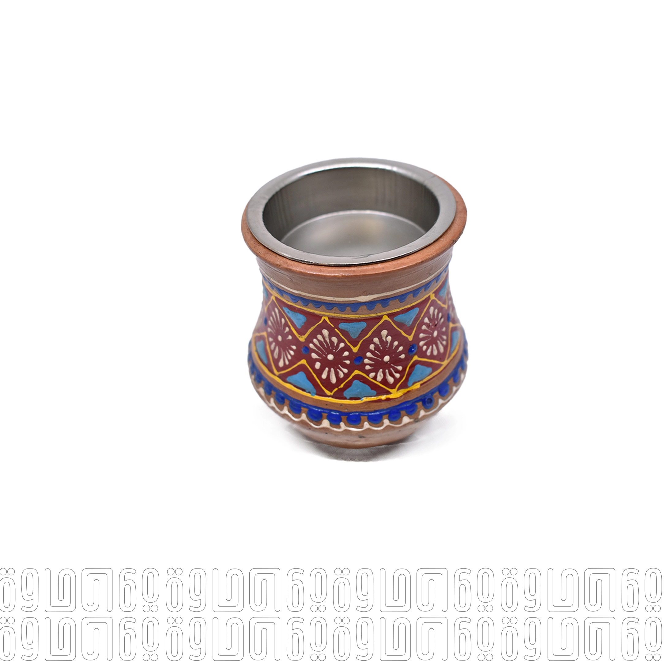 Engraved incense burner