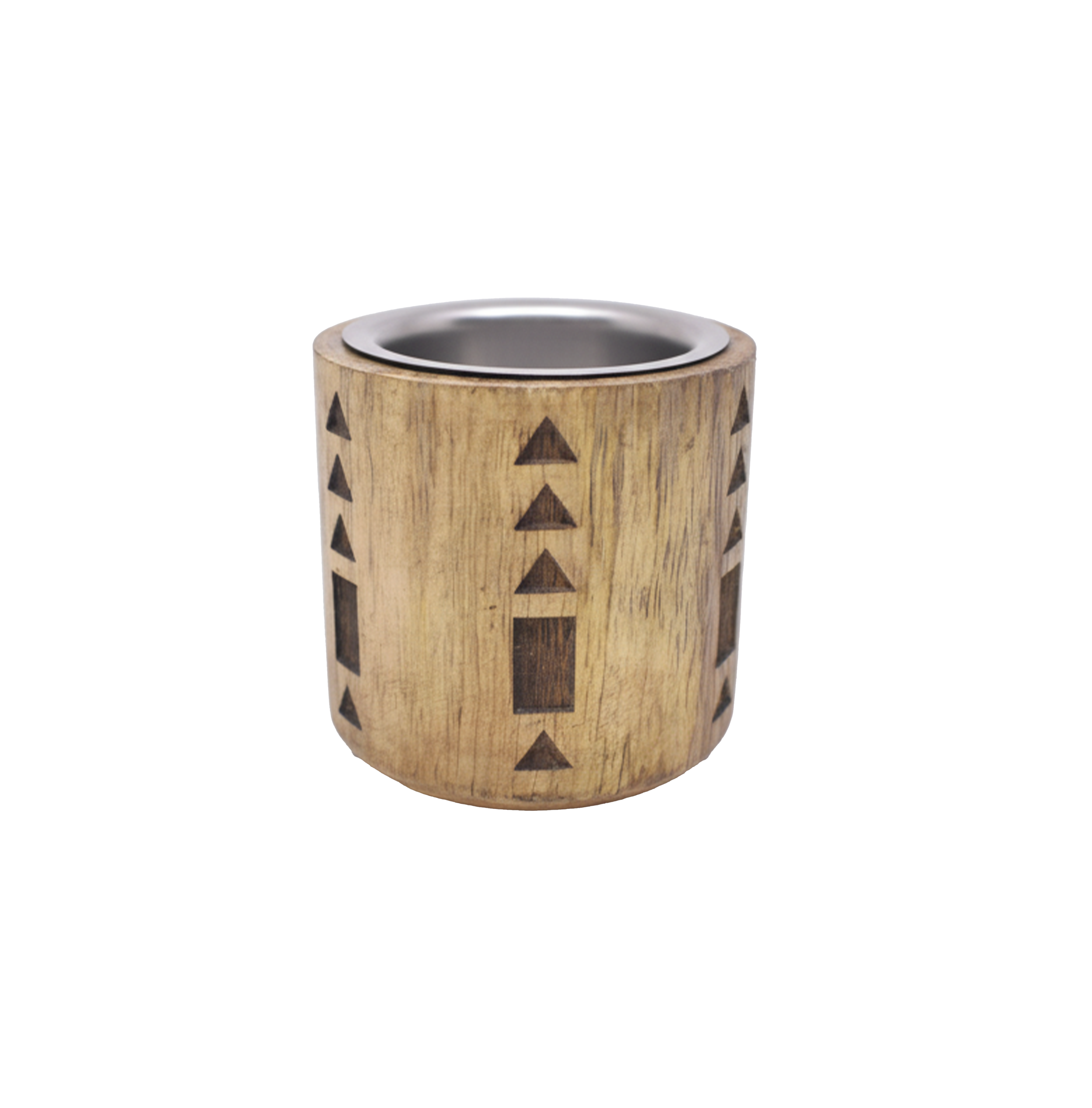 مبخرة هندية اسطوانية بنقوش