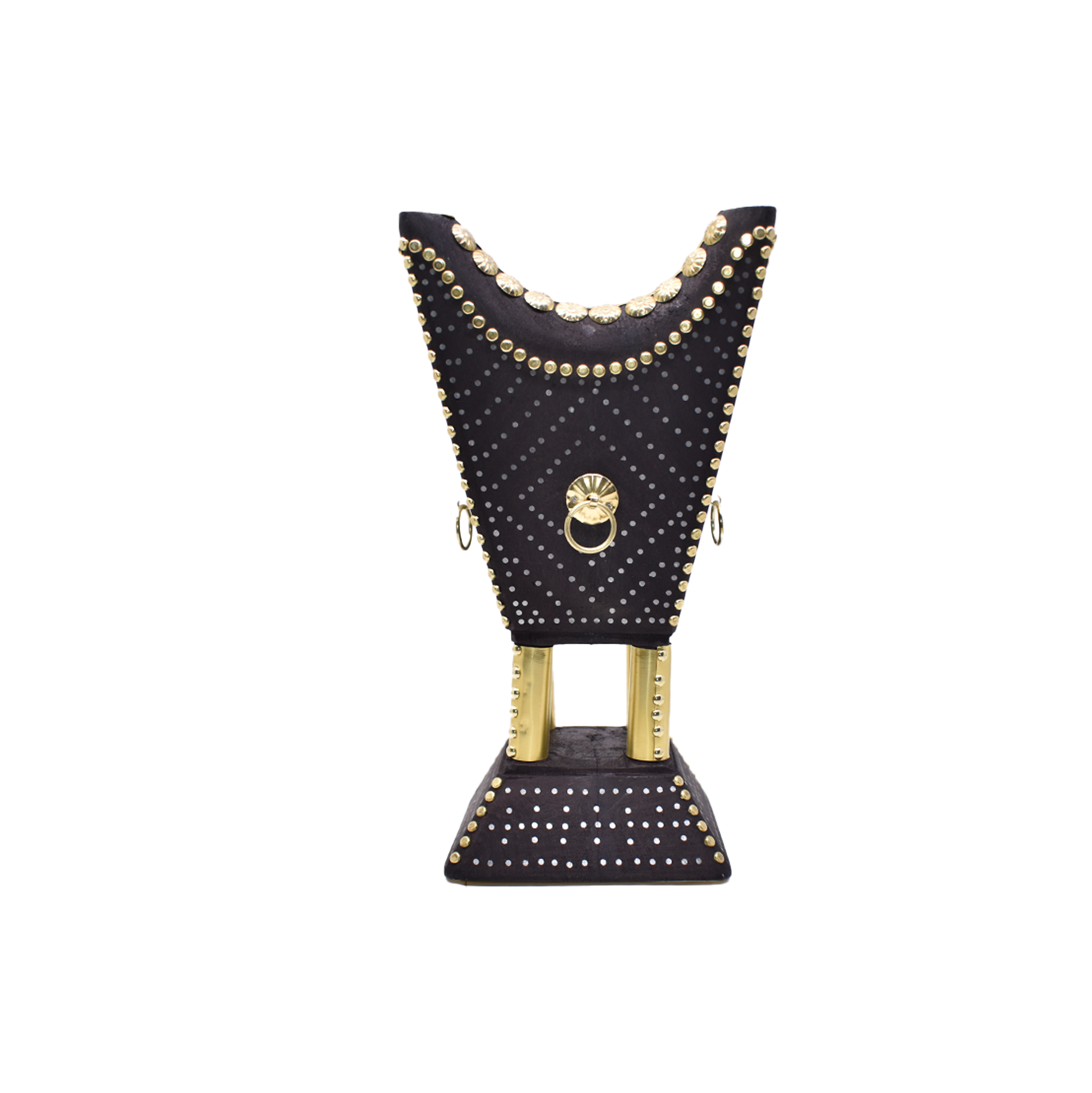 مبخرة حائلية بحلقة ذهبية مقاس 24